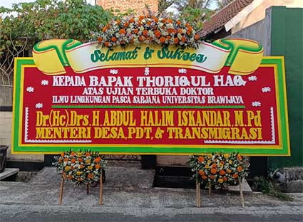 Toko Karangan Bunga Papan Malang