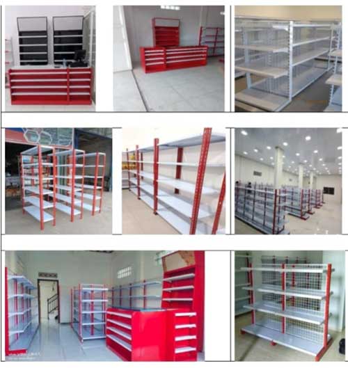 Rak Toko Supermarket Lampung