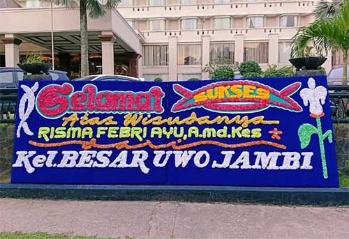 Toko papan Bunga Pekanbaru