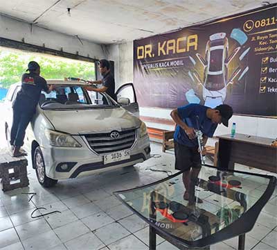 Bengkel Kaca Mobil Sepanjang Sidoarjo